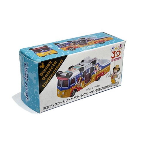 [TAKARA TOMY]﻿토미카 도쿄 디즈니 리조트 비이클 컬렉션 30주년 기념 - 1/126 스케일 드림 크루즈 2 도어 개폐